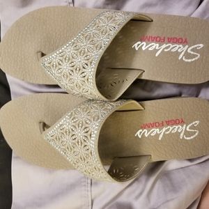 Sketchers never worn sandals